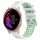 Per cinturino sportivo in silicone con fibbia in acciaio bicolore da 20 mm Garmin Venu (bianco + verde acqua) Per cinturino sportivo in silicone con fibbia in acciaio bicolore da 20 mm Garmin Venu (bianco + verde acqua)