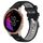 Per cinturino sportivo in silicone con fibbia in acciaio bicolore Garmin Venu 20mm (nero + grigio) Per cinturino sportivo in silicone con fibbia in acciaio bicolore Garmin Venu 20mm (nero + grigio)