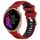 Per cinturino sportivo in silicone con fibbia in acciaio bicolore da 20 mm Garmin Venu (rosso + nero) Per cinturino sportivo in silicone con fibbia in acciaio bicolore da 20 mm Garmin Venu (rosso + nero)