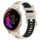 Per cinturino sportivo in silicone con fibbia in acciaio bicolore da 20 mm Garmin Venu (Starlight + nero) Per cinturino sportivo in silicone con fibbia in acciaio bicolore da 20 mm Garmin Venu (Starlight + nero)