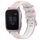 Per Garmin Venu SQ 20mm Cinturino sportivo in silicone con fibbia in acciaio bicolore (rosa + bianco) Per Garmin Venu SQ 20mm Cinturino sportivo in silicone con fibbia in acciaio bicolore (rosa + bianco)