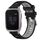 Per Garmin Venu SQ 20mm Cinturino sportivo in silicone con fibbia in acciaio bicolore (nero + grigio) Per Garmin Venu SQ 20mm Cinturino sportivo in silicone con fibbia in acciaio bicolore (nero + grigio)