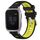 Per Garmin Venu SQ 20mm Cinturino sportivo in silicone con fibbia in acciaio bicolore (nero + verde lime) Per Garmin Venu SQ 20mm Cinturino sportivo in silicone con fibbia in acciaio bicolore (nero + verde lime)