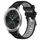 Per Garmin VivoMove Luxe 20mm Cinturino sportivo in silicone con fibbia in acciaio bicolore (nero + grigio) Per Garmin VivoMove Luxe 20mm Cinturino sportivo in silicone con fibbia in acciaio bicolore (nero + grigio)