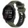Per Garmin Forerunner 245 20mm Cinturino sportivo in silicone con fibbia in acciaio bicolore (verde militare + nero) Per Garmin Forerunner 245 20mm Cinturino sportivo in silicone con fibbia in acciaio bicolore (verde militare + nero)