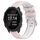 Per Garmin Forerunner 245 20mm Cinturino sportivo in silicone con fibbia in acciaio bicolore (rosa + bianco) Per Garmin Forerunner 245 20mm Cinturino sportivo in silicone con fibbia in acciaio bicolore (rosa + bianco)