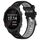 Per Garmin Forerunner 245 20mm Cinturino sportivo in silicone con fibbia in acciaio bicolore (nero + grigio) Per Garmin Forerunner 245 20mm Cinturino sportivo in silicone con fibbia in acciaio bicolore (nero + grigio)