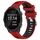 Per Garmin Forerunner 245 Music 20mm Cinturino sportivo in silicone con fibbia in acciaio bicolore (rosso + nero) Per Garmin Forerunner 245 Music 20mm Cinturino sportivo in silicone con fibbia in acciaio bicolore (rosso + nero)