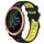 Per Garmin Forerunner 645 Music 20mm Cinturino sportivo in silicone con fibbia in acciaio bicolore (nero + verde lime) Per Garmin Forerunner 645 Music 20mm Cinturino sportivo in silicone con fibbia in acciaio bicolore (nero + verde lime)