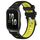 Per Garmin Forerunner Sq2 20mm Cinturino sportivo in silicone con fibbia in acciaio bicolore (nero + verde lime) Per Garmin Forerunner Sq2 20mm Cinturino sportivo in silicone con fibbia in acciaio bicolore (nero + verde lime)