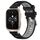 Per Garmin Forerunner Sq2 Music 20mm Cinturino sportivo in silicone con fibbia in acciaio bicolore (nero + grigio) Per Garmin Forerunner Sq2 Music 20mm Cinturino sportivo in silicone con fibbia in acciaio bicolore (nero + grigio)