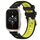 Per Garmin Forerunner Sq2 Music 20mm Cinturino sportivo in silicone con fibbia in acciaio bicolore (nero + verde lime) Per Garmin Forerunner Sq2 Music 20mm Cinturino sportivo in silicone con fibbia in acciaio bicolore (nero + verde lime)