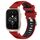Per Garmin Forerunner Sq2 Music 20mm Cinturino sportivo in silicone con fibbia in acciaio bicolore (rosso + nero) Per Garmin Forerunner Sq2 Music 20mm Cinturino sportivo in silicone con fibbia in acciaio bicolore (rosso + nero)