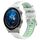 Per Huawei Watch GT3 Pro 43mm 20mm Cinturino sportivo in silicone con fibbia in acciaio bicolore (bianco + verde acqua) Per Huawei Watch GT3 Pro 43mm 20mm Cinturino sportivo in silicone con fibbia in acciaio bicolore (bianco + verde acqua)