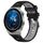 Per Huawei Watch GT3 Pro 43mm 20mm Cinturino sportivo in silicone con fibbia in acciaio bicolore (nero + grigio) Per Huawei Watch GT3 Pro 43mm 20mm Cinturino sportivo in silicone con fibbia in acciaio bicolore (nero + grigio)