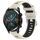 Per Huawei Watch GT2 42mm 20mm Cinturino sportivo in silicone con fibbia in acciaio bicolore (Starlight + nero) Per Huawei Watch GT2 42mm 20mm Cinturino sportivo in silicone con fibbia in acciaio bicolore (Starlight + nero)
