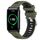 For Honor Watch ES 20mm Cinturino sportivo in silicone con fibbia in acciaio bicolore (verde militare + nero) For Honor Watch ES 20mm Cinturino sportivo in silicone con fibbia in acciaio bicolore (verde militare + nero)