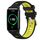 For Honor Watch ES 20mm Cinturino sportivo in silicone con fibbia in acciaio bicolore (nero + verde lime) For Honor Watch ES 20mm Cinturino sportivo in silicone con fibbia in acciaio bicolore (nero + verde lime)