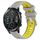 Per Honor MagicWatch2 42mm 20mm Cinturino sportivo in silicone con fibbia in acciaio bicolore (grigio + giallo) Per Honor MagicWatch2 42mm 20mm Cinturino sportivo in silicone con fibbia in acciaio bicolore (grigio + giallo)