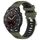 Per Huawei Watch GT3 SE 22mm Cinturino sportivo in silicone con fibbia in acciaio bicolore (verde militare + nero) Per Huawei Watch GT3 SE 22mm Cinturino sportivo in silicone con fibbia in acciaio bicolore (verde militare + nero)