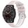 Per Huawei Watch GT3 SE 22mm Cinturino sportivo in silicone con fibbia in acciaio bicolore (rosa + bianco) Per Huawei Watch GT3 SE 22mm Cinturino sportivo in silicone con fibbia in acciaio bicolore (rosa + bianco)