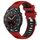 Per Huawei Watch GT3 SE 22mm Cinturino sportivo in silicone con fibbia in acciaio bicolore (rosso + nero) Per Huawei Watch GT3 SE 22mm Cinturino sportivo in silicone con fibbia in acciaio bicolore (rosso + nero)