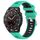 Per Huawei Watch GT3 SE 22mm Cinturino sportivo in silicone con fibbia in acciaio bicolore (lago blu + nero) Per Huawei Watch GT3 SE 22mm Cinturino sportivo in silicone con fibbia in acciaio bicolore (lago blu + nero)