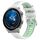 Per Huawei Watch GT3 Pro 46mm 22mm Cinturino sportivo in silicone con fibbia in acciaio bicolore (bianco + verde acqua) Per Huawei Watch GT3 Pro 46mm 22mm Cinturino sportivo in silicone con fibbia in acciaio bicolore (bianco + verde acqua)