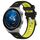 Per Huawei Watch GT3 Pro 46mm 22mm Cinturino sportivo in silicone con fibbia in acciaio bicolore (nero + verde lime) Per Huawei Watch GT3 Pro 46mm 22mm Cinturino sportivo in silicone con fibbia in acciaio bicolore (nero + verde lime)