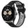 Per Huawei Watch Buds 22mm Cinturino sportivo in silicone con fibbia in acciaio bicolore (nero + grigio) Per Huawei Watch Buds 22mm Cinturino sportivo in silicone con fibbia in acciaio bicolore (nero + grigio)