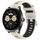 Per Huawei Watch Buds 22mm Cinturino sportivo in silicone con fibbia in acciaio bicolore (Starlight + nero) Per Huawei Watch Buds 22mm Cinturino sportivo in silicone con fibbia in acciaio bicolore (Starlight + nero)