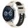 Per Huawei Watch GT3 46mm 22mm Cinturino sportivo in silicone con fibbia in acciaio bicolore (Starlight + nero) Per Huawei Watch GT3 46mm 22mm Cinturino sportivo in silicone con fibbia in acciaio bicolore (Starlight + nero)