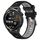 Per Huawei Watch GT Runner 22mm Cinturino sportivo in silicone con fibbia in acciaio bicolore (nero + grigio) Per Huawei Watch GT Runner 22mm Cinturino sportivo in silicone con fibbia in acciaio bicolore (nero + grigio)