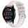 Per Huawei Watch 3 22mm Cinturino sportivo in silicone con fibbia in acciaio bicolore (rosa + bianco) Per Huawei Watch 3 22mm Cinturino sportivo in silicone con fibbia in acciaio bicolore (rosa + bianco)