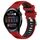 Per Huawei Watch 3 22mm Cinturino sportivo in silicone con fibbia in acciaio bicolore (rosso + nero) Per Huawei Watch 3 22mm Cinturino sportivo in silicone con fibbia in acciaio bicolore (rosso + nero)