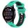 Per Huawei Watch 3 22mm Cinturino sportivo in silicone con fibbia in acciaio bicolore (lago blu + nero) Per Huawei Watch 3 22mm Cinturino sportivo in silicone con fibbia in acciaio bicolore (lago blu + nero)