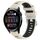 Per Huawei Watch 3 22mm Cinturino sportivo in silicone con fibbia in acciaio bicolore (Starlight + nero) Per Huawei Watch 3 22mm Cinturino sportivo in silicone con fibbia in acciaio bicolore (Starlight + nero)