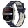 Per Huawei Watch 3 Pro 22mm Cinturino sportivo in silicone con fibbia in acciaio bicolore (blu notte + luce stellare) Per Huawei Watch 3 Pro 22mm Cinturino sportivo in silicone con fibbia in acciaio bicolore (blu notte + luce stellare)