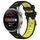 Per Huawei Watch 3 Pro Nuovo cinturino sportivo in silicone con fibbia in acciaio bicolore da 22 mm (nero + verde lime) Per Huawei Watch 3 Pro Nuovo cinturino sportivo in silicone con fibbia in acciaio bicolore da 22 mm (nero + verde lime)