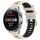 Per Huawei Watch 3 Pro Nuovo cinturino sportivo in silicone con fibbia in acciaio bicolore da 22 mm (Starlight + nero) Per Huawei Watch 3 Pro Nuovo cinturino sportivo in silicone con fibbia in acciaio bicolore da 22 mm (Starlight + nero)