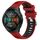 Per Huawei Watch GT 2E 22mm Cinturino sportivo in silicone con fibbia in acciaio bicolore (rosso + nero) Per Huawei Watch GT 2E 22mm Cinturino sportivo in silicone con fibbia in acciaio bicolore (rosso + nero)