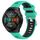 Per Huawei Watch GT 2E 22mm Cinturino sportivo in silicone con fibbia in acciaio bicolore (blu lago + nero) Per Huawei Watch GT 2E 22mm Cinturino sportivo in silicone con fibbia in acciaio bicolore (blu lago + nero)