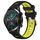 Per Huawei GT2 46mm 22mm Cinturino sportivo in silicone con fibbia in acciaio bicolore (nero + verde lime) Per Huawei GT2 46mm 22mm Cinturino sportivo in silicone con fibbia in acciaio bicolore (nero + verde lime)