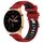 For Honor Watch GS 3 22mm Cinturino sportivo in silicone con fibbia in acciaio bicolore (rosso + nero) For Honor Watch GS 3 22mm Cinturino sportivo in silicone con fibbia in acciaio bicolore (rosso + nero)