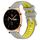For Honor Watch GS 3 22mm Cinturino sportivo in silicone con fibbia in acciaio bicolore (grigio + giallo) For Honor Watch GS 3 22mm Cinturino sportivo in silicone con fibbia in acciaio bicolore (grigio + giallo)