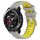 For Honor Watch GS Pro 22mm Cinturino sportivo in silicone con fibbia in acciaio bicolore (grigio + giallo) For Honor Watch GS Pro 22mm Cinturino sportivo in silicone con fibbia in acciaio bicolore (grigio + giallo)