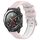 Per Honor Magic Watch 2 46mm 22mm Cinturino sportivo in silicone con fibbia in acciaio bicolore (rosa + bianco) Per Honor Magic Watch 2 46mm 22mm Cinturino sportivo in silicone con fibbia in acciaio bicolore (rosa + bianco)