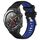 Per Honor Magic Watch 2 46mm 22mm Cinturino sportivo in silicone con fibbia in acciaio bicolore (nero + blu) Per Honor Magic Watch 2 46mm 22mm Cinturino sportivo in silicone con fibbia in acciaio bicolore (nero + blu)