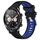 For Honor Watch Dream 22mm Cinturino sportivo in silicone con fibbia in acciaio bicolore (nero + blu) For Honor Watch Dream 22mm Cinturino sportivo in silicone con fibbia in acciaio bicolore (nero + blu)