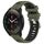Per Xiaomi MI Watch S1 Pro 22mm Cinturino sportivo in silicone con fibbia in acciaio bicolore (verde militare + nero) Per Xiaomi MI Watch S1 Pro 22mm Cinturino sportivo in silicone con fibbia in acciaio bicolore (verde militare + nero)